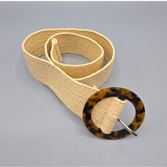 Nordstrom Rack Shiloh Stretch Straw Belt Size XS/S - Picture 13 of 16